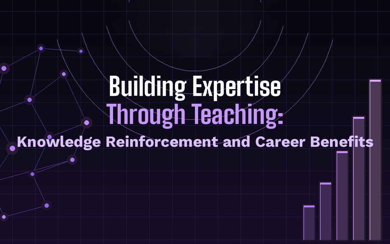 Cybersecurity professional building expertise through teaching mentoring blogging and conference speaking for career growth