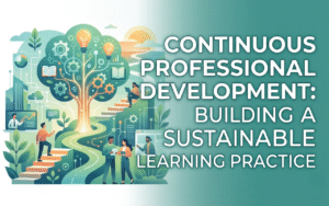 Cybersecurity professional building a sustainable continuous learning and professional development practice